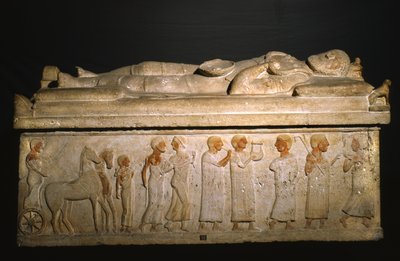 Sarcophagus by Etruscan